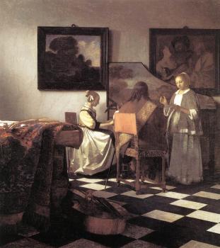Johannes Vermeer : The Concert